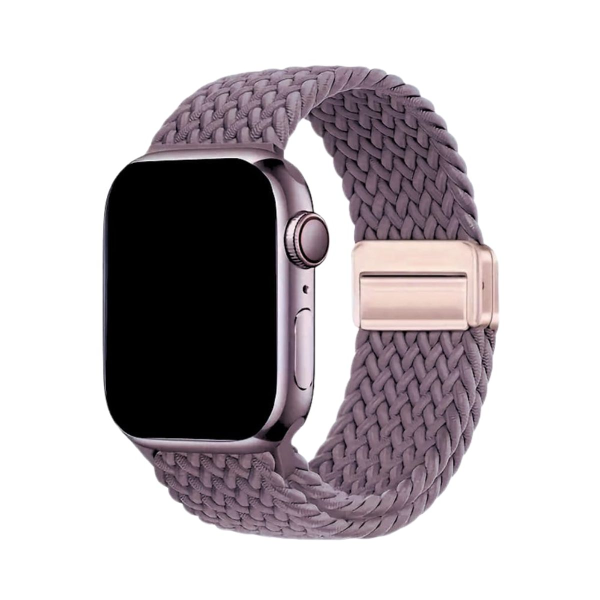 GENERICO - CORREA IMANTADA NYLON WATCH DE 38-40-41 mm y 42 mm SERIE 10 MORADO