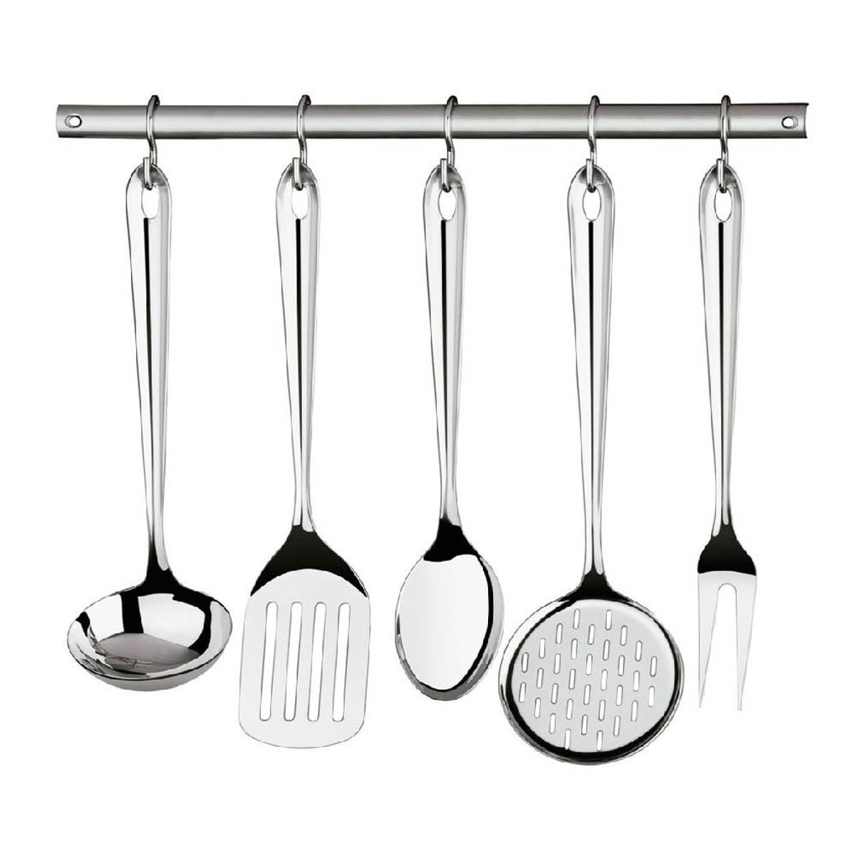 TRAMONTINA - Juego de Utensilios TRAMONTINA 5 PIEZA.ACE.INOX.C