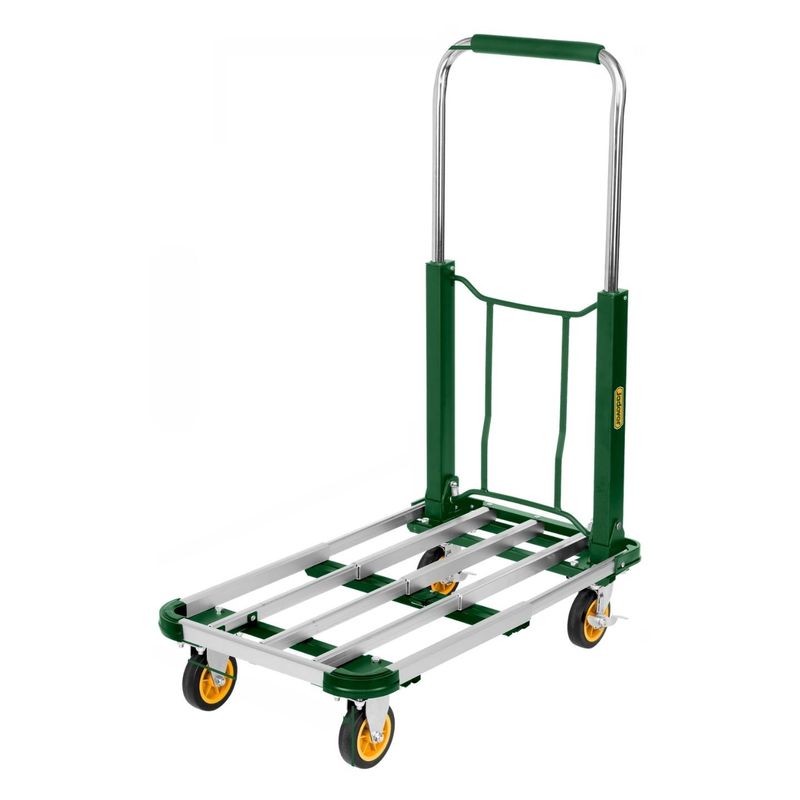GENERICO - Carreta de plataforma de carga plegable soporta 150 kg Jadever