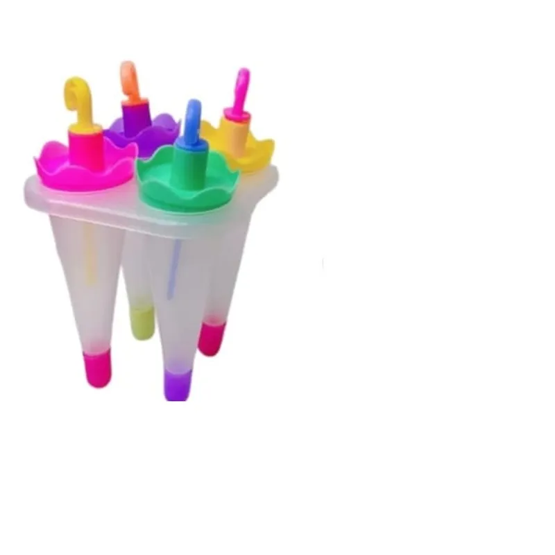 GENERICO - Molde para hacer helados de paletas x4 sombrillas