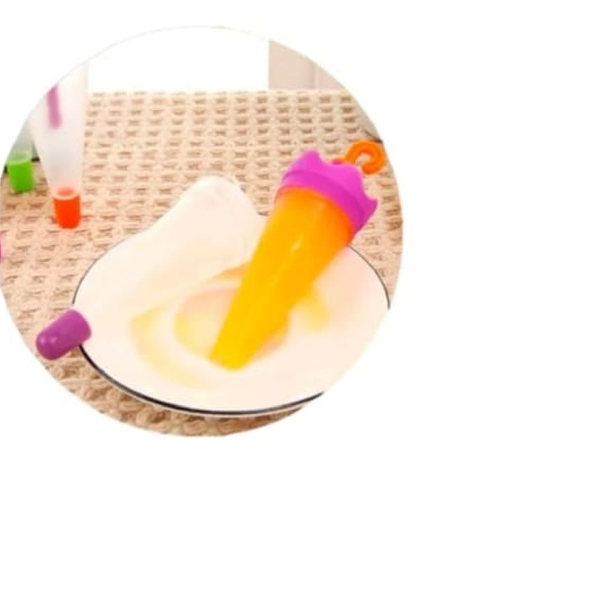 GENERICO - Molde para hacer helados de paletas x4 sombrillas