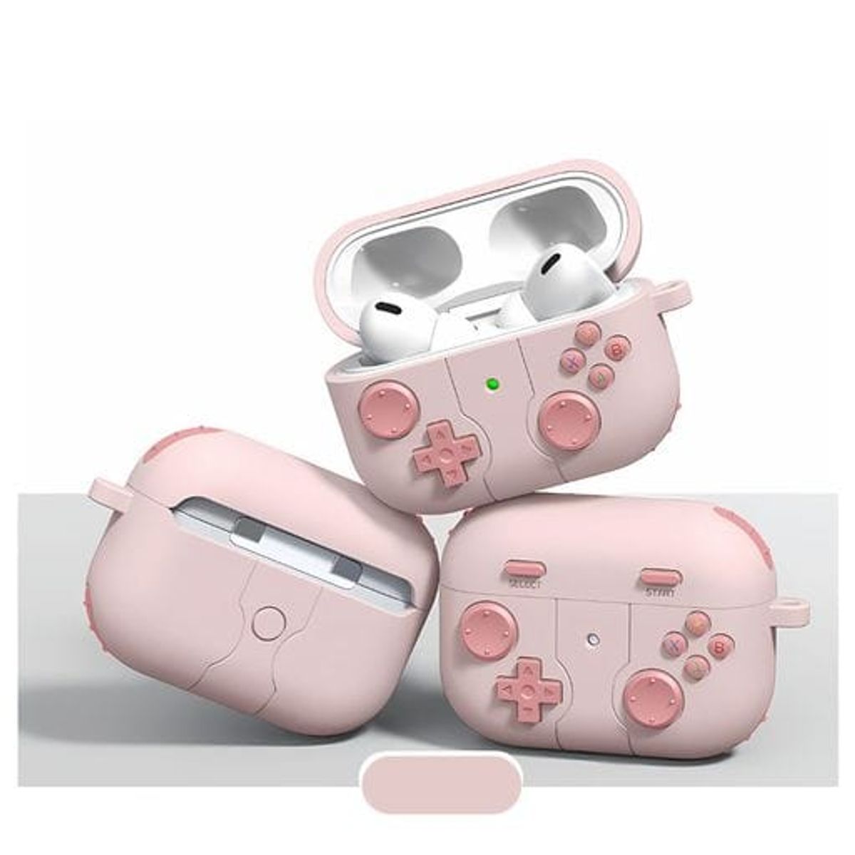 GENERICO - CASE DE TPU PARA AIRPODS PRO 2 ANIMADO COLOR ROSADO