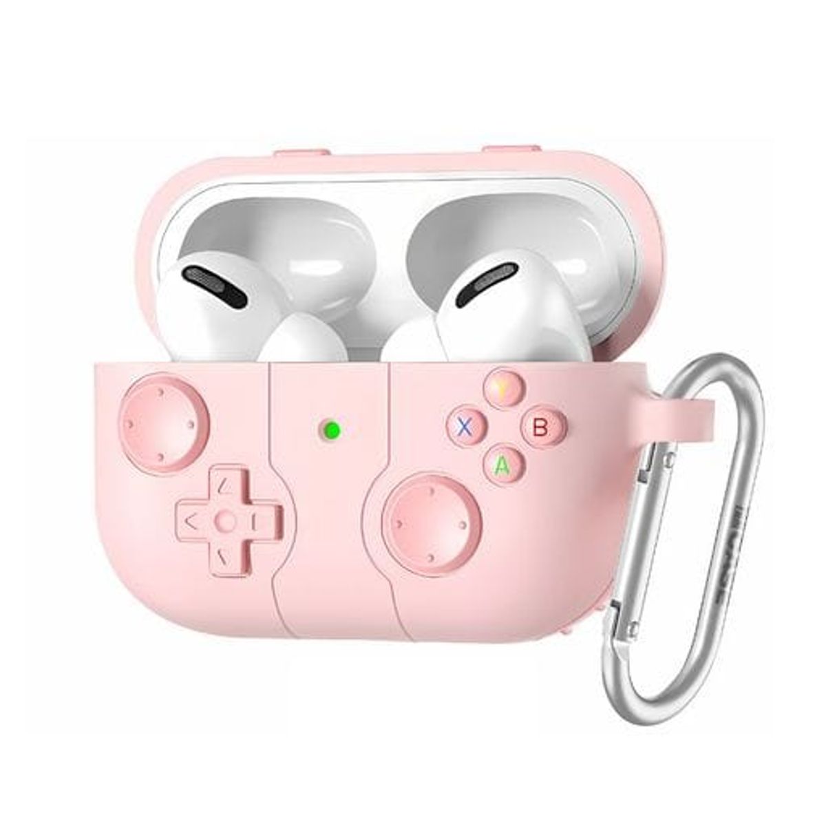 GENERICO - CASE DE TPU PARA AIRPODS PRO 2 ANIMADO COLOR ROSADO
