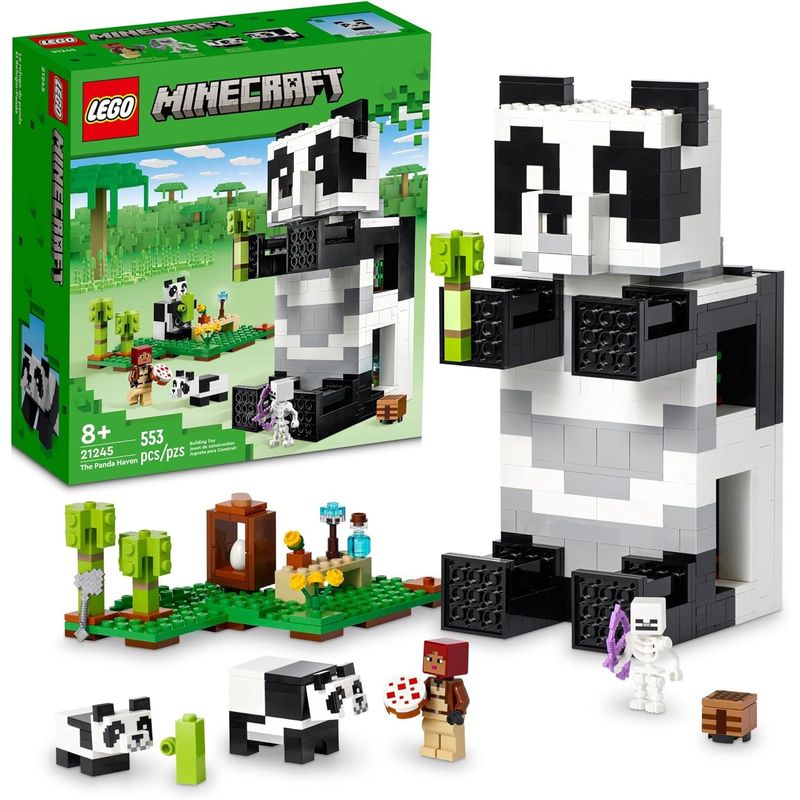 XCLUSIVE - LEGO MINECRAFT 21245 THE PANDA CASA MOVIL