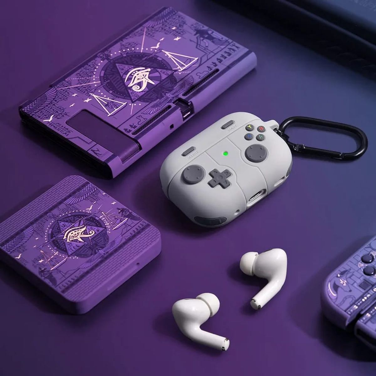 GENERICO - CASE DE TPU PARA AIRPODS PRO 2 ANIMADO COLOR PLOMO