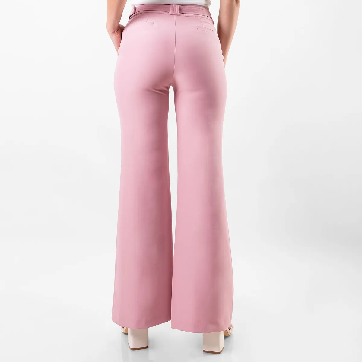 TEILOR - PANTALON PALAZZO ALTO MUJER