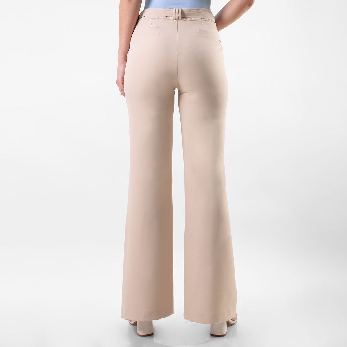TEILOR - PANTALON PALAZZO ALTO MUJER