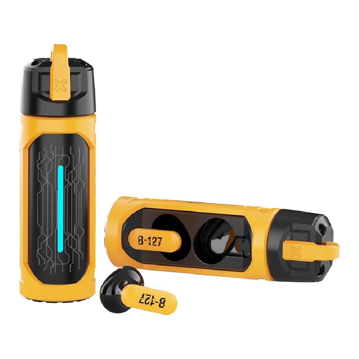 TRANSFORMERS - Auriculares Bluetooth Transformers TF-T11 Amarillo