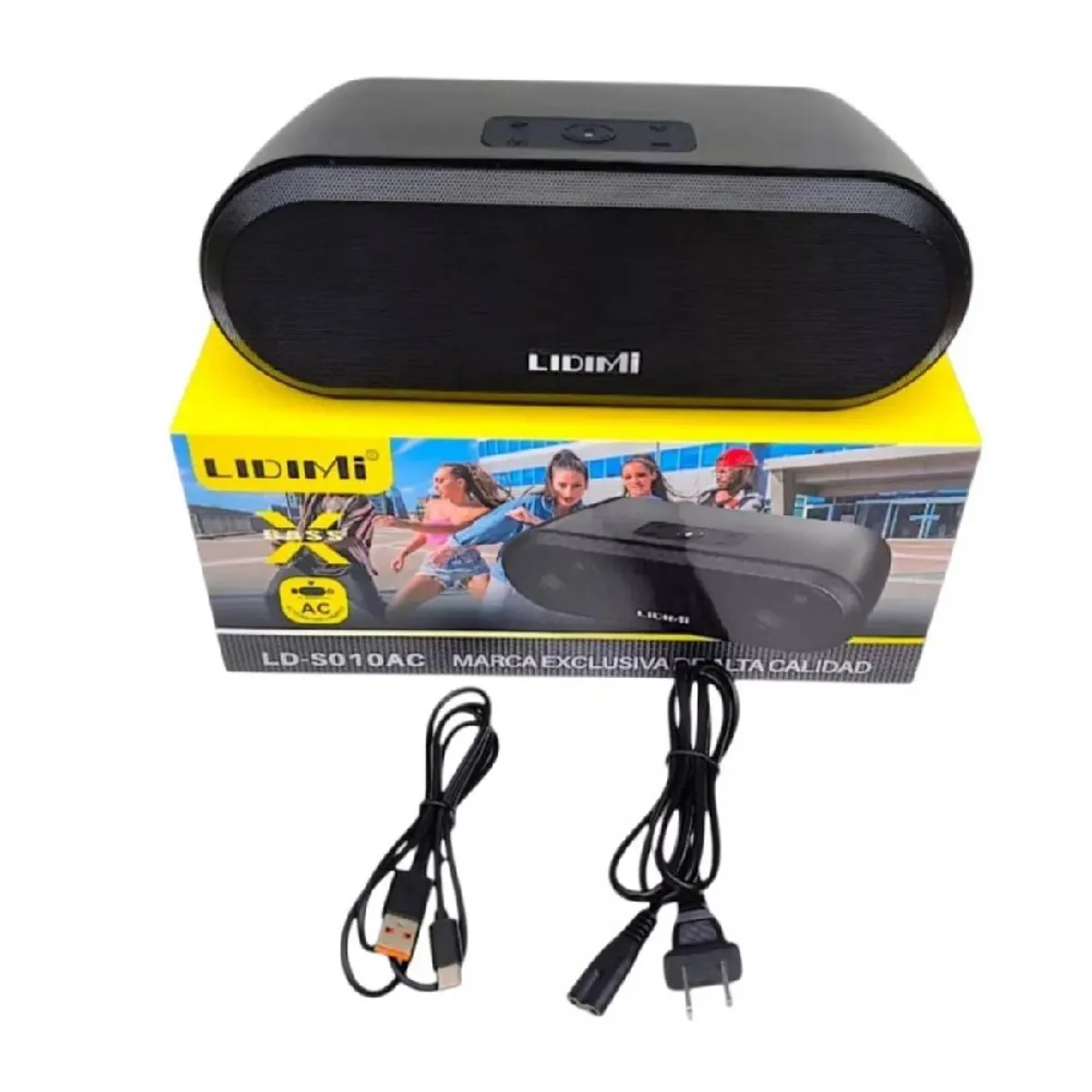 GENERICO - Parlante BTUSBFM Portátil 40W AC