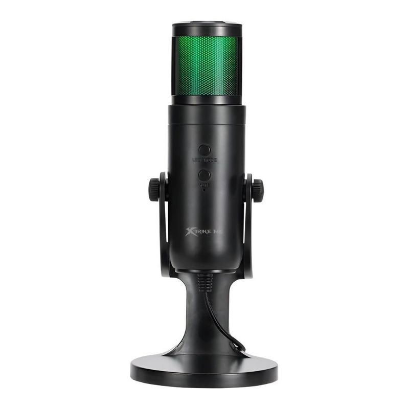 XTRIKE ME - Microfono Gamer RGB USB Omnidireccional Xtrike Me XMC-03
