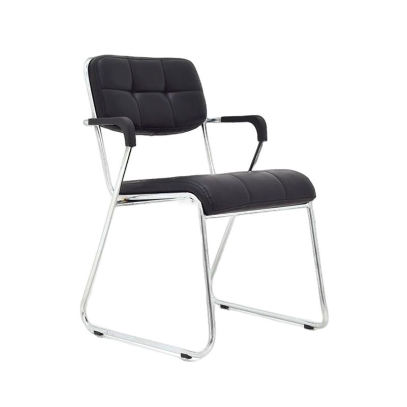 OFIDEAS - Silla de Visita Fija Jade Negro Ofideas