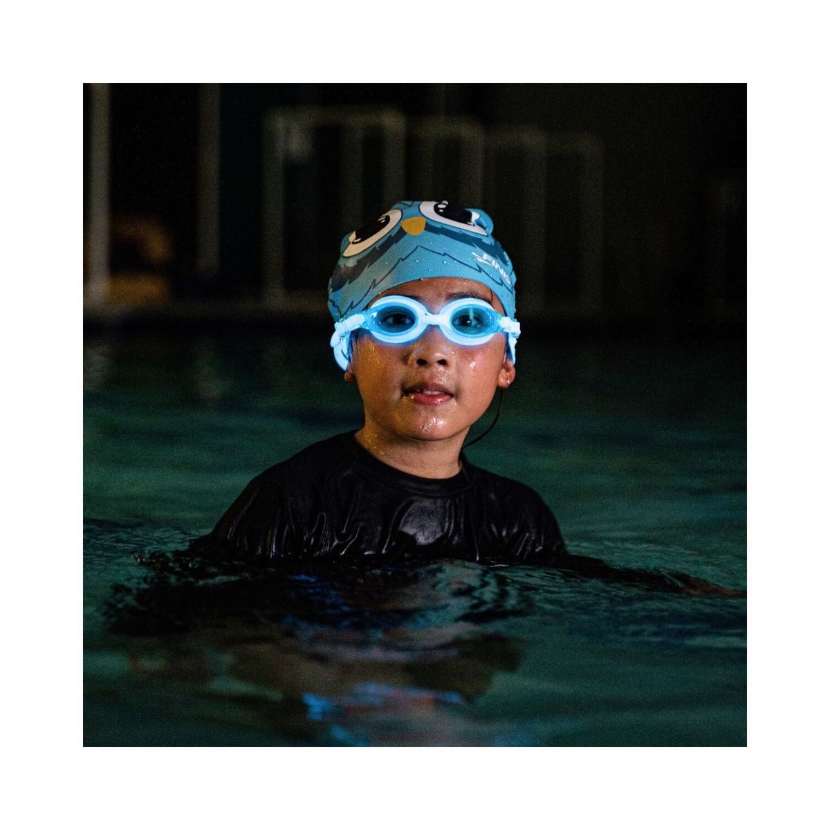 FINIS - Lentes para Natacion Finis Flowglow Junior Blue
