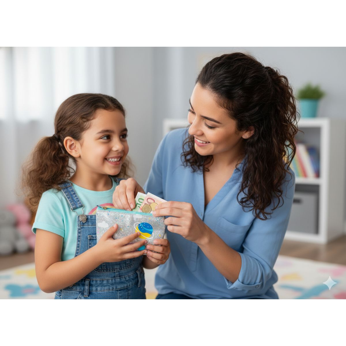 GENERICO - Monedero kawai para niñas Verde