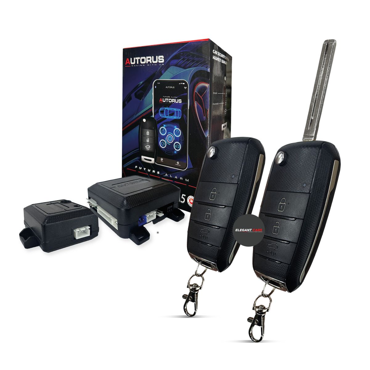 JEEP - Alarma Premium Flip Con  Bluetooth Universal Kia