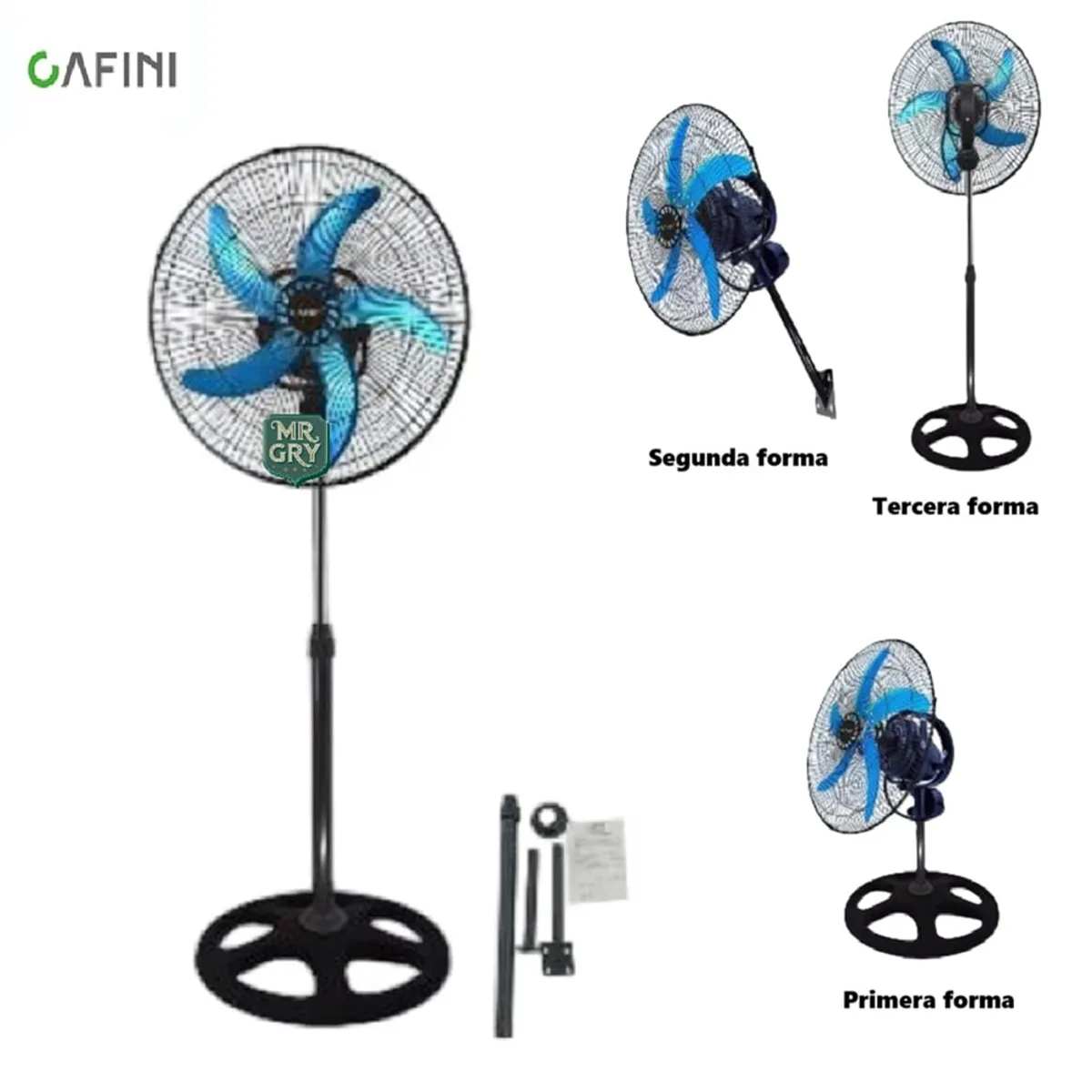 CAFINI - Ventilador 5 Aspas 180W CAFINI CN-F0618