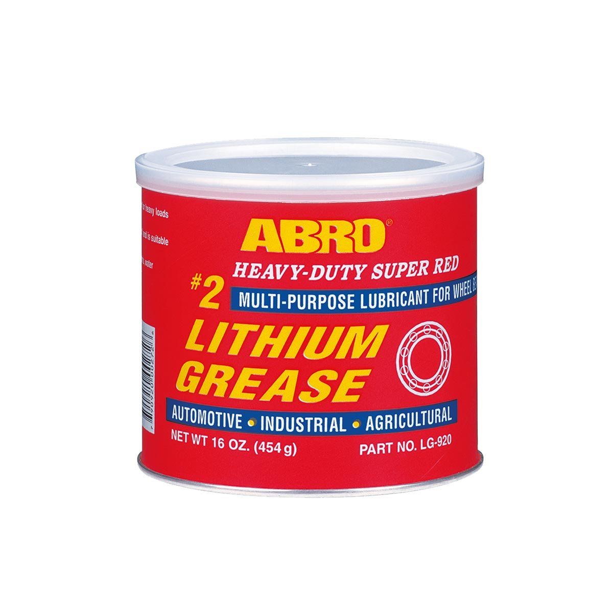 ABRO - ABRO Grasa de Litio Roja #2 LG-920 - 16 oz