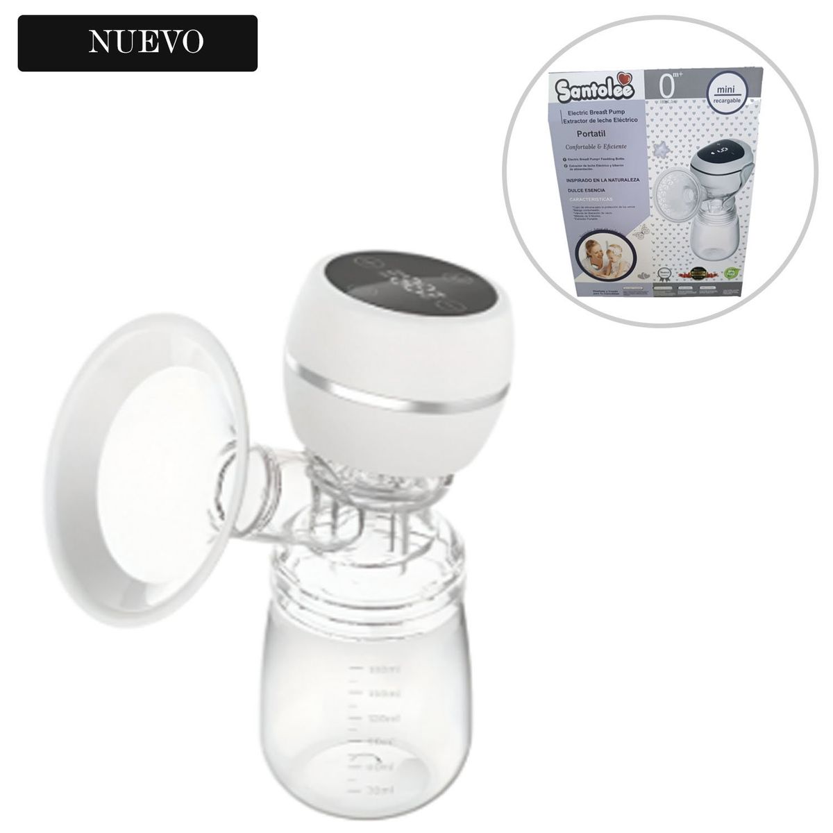 GENERICO - Extractor De Leche Materna Portátil Eléctrico