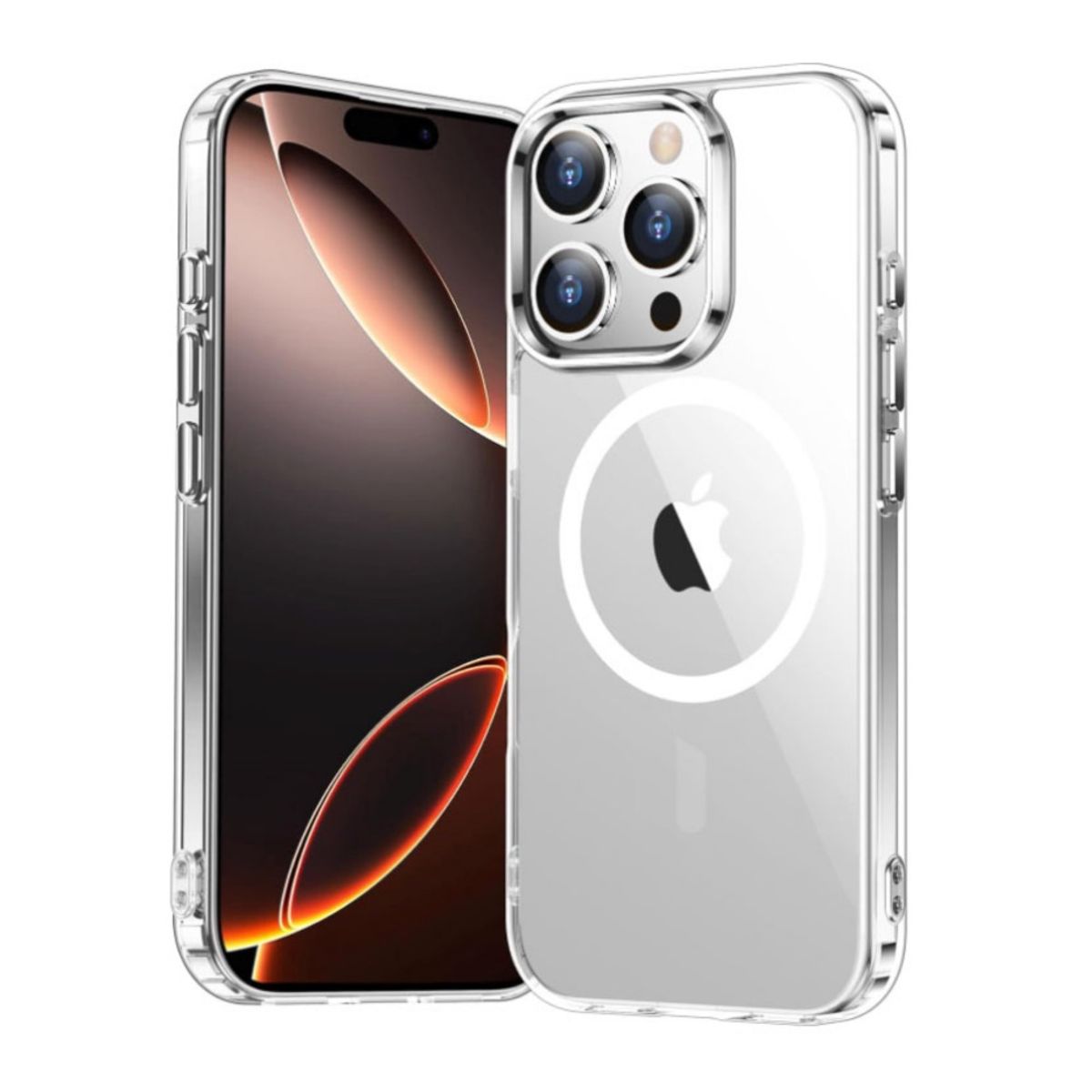 GENERICO - Apple funda transparente para iPhone 16 Pro Max