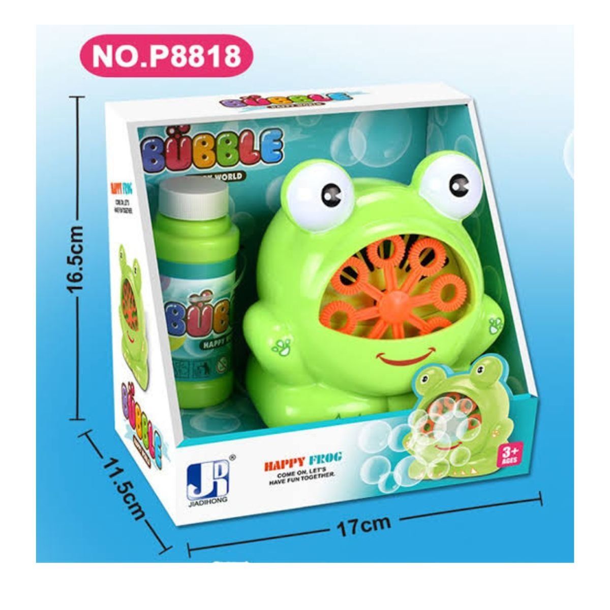 GENERICO - Maquina De Burbujas Modelo Ranita Para Niños Juguete De Baño