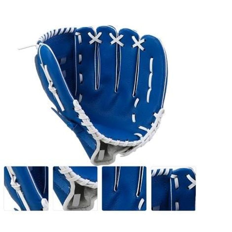 GENERICO - Guantes beisbol adulto color negro