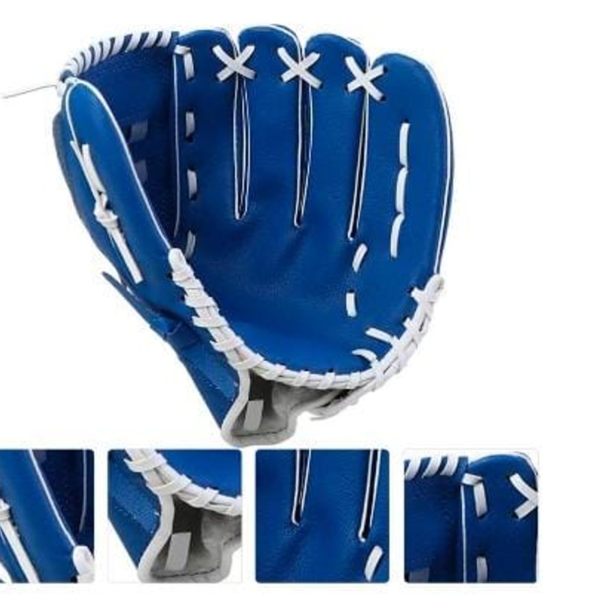 GENERICO - Guantes beisbol adulto color azul