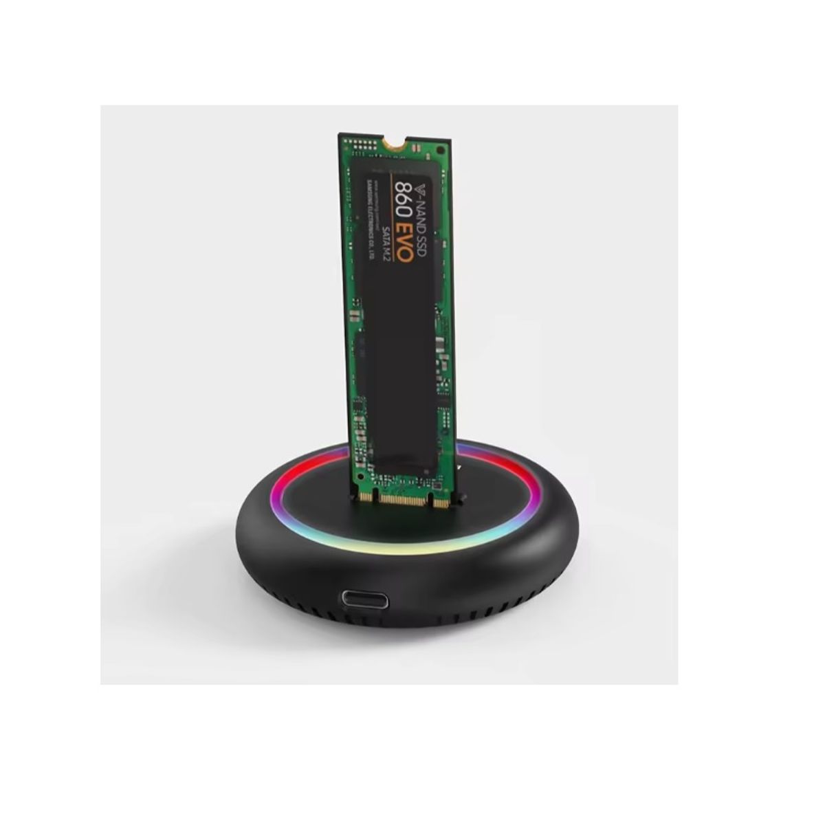 GENERICO - Lector externo para disco M2 Nvme PCI-E / SATA conexión USB 3.0