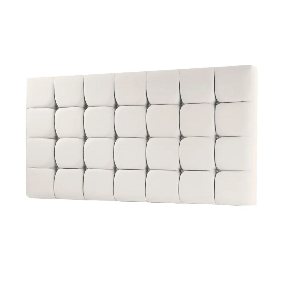 MAVISAC - Cabecera Cubes Mavisac Plaza Queen Color Marfil - Tela