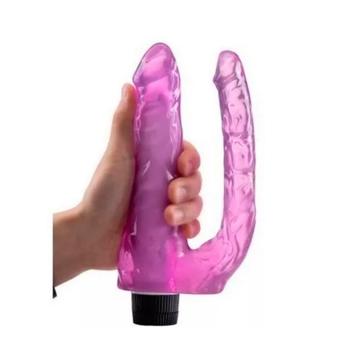 GENERICO - VIBRADOR CONSOLADOR DOBLE REAL EXPERIENCIA