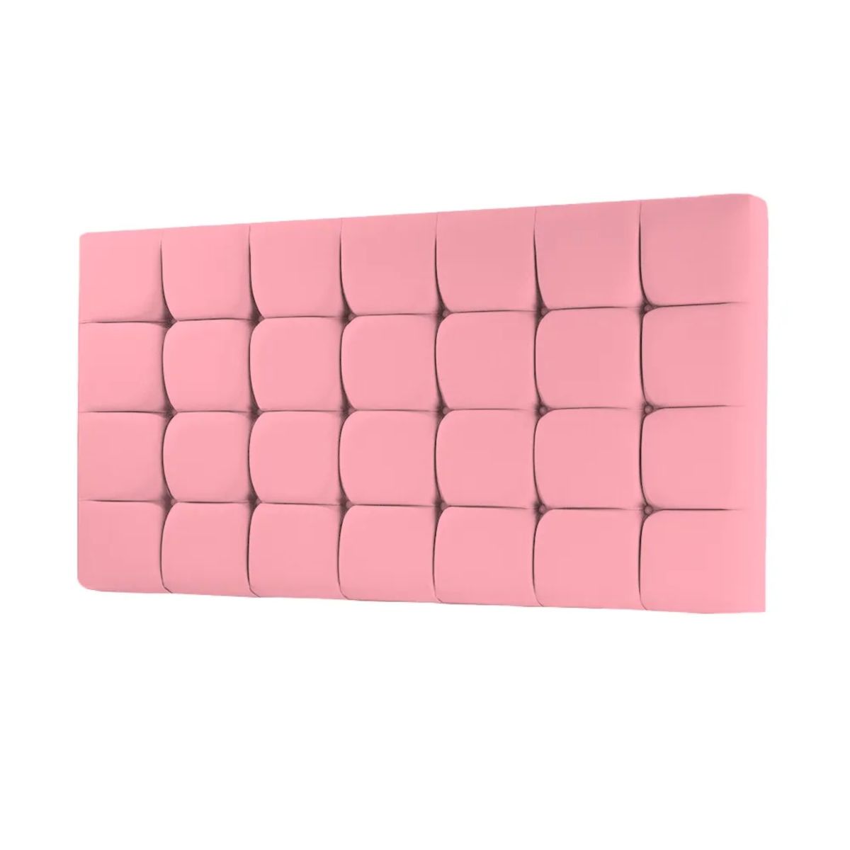 MAVISAC - Cabecera Cubes Mavisac Plaza Queen Color Rosado - Tela