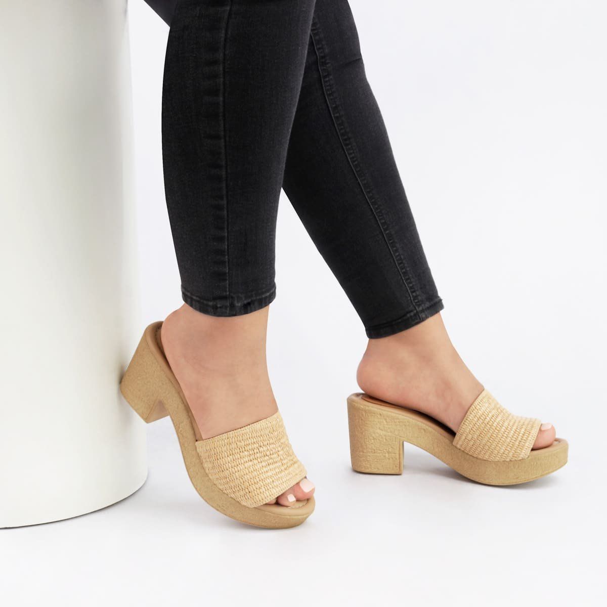 ECCO - Sandalias Mujer Ecco Analu19 Beige Rafia