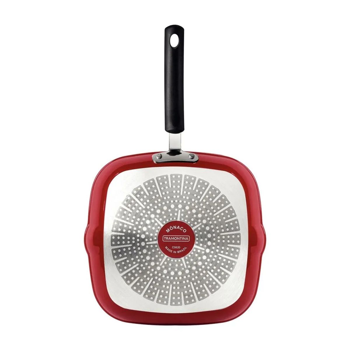 TRAMONTINA - Bifera 24Cm Monaco Induccion Rojo 28702/724  Tramontina - 75145826