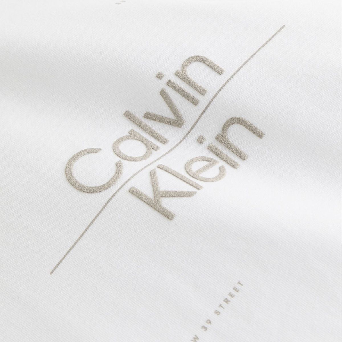 CALVIN KLEIN - CAMISETA OPTIC LINE LOGO LS T-SHIRT