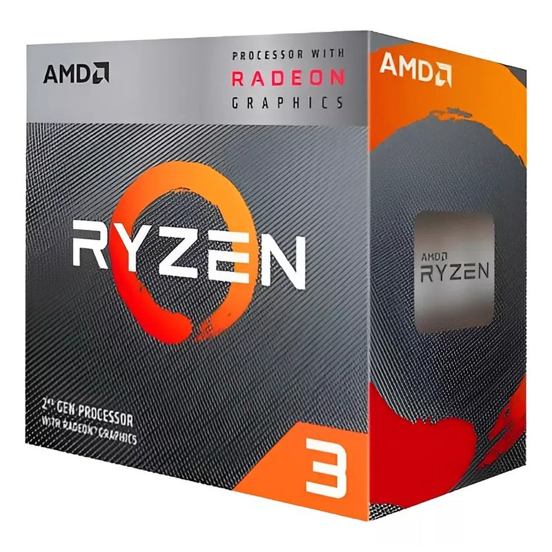 AMD - Procesador Amd Ryzen 3 3200g 3.60ghz 6mb 4c Am4