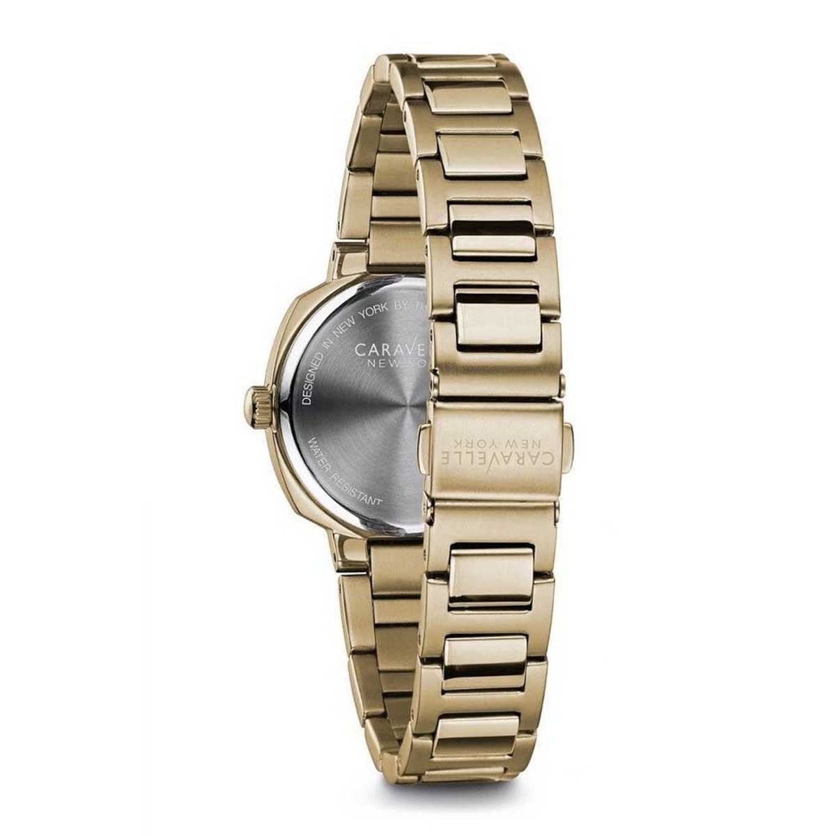 CARAVELLE NEW YORK - Reloj Mujer Caravelle by Bulova 44L225 Cristales Swarovski - Dorado