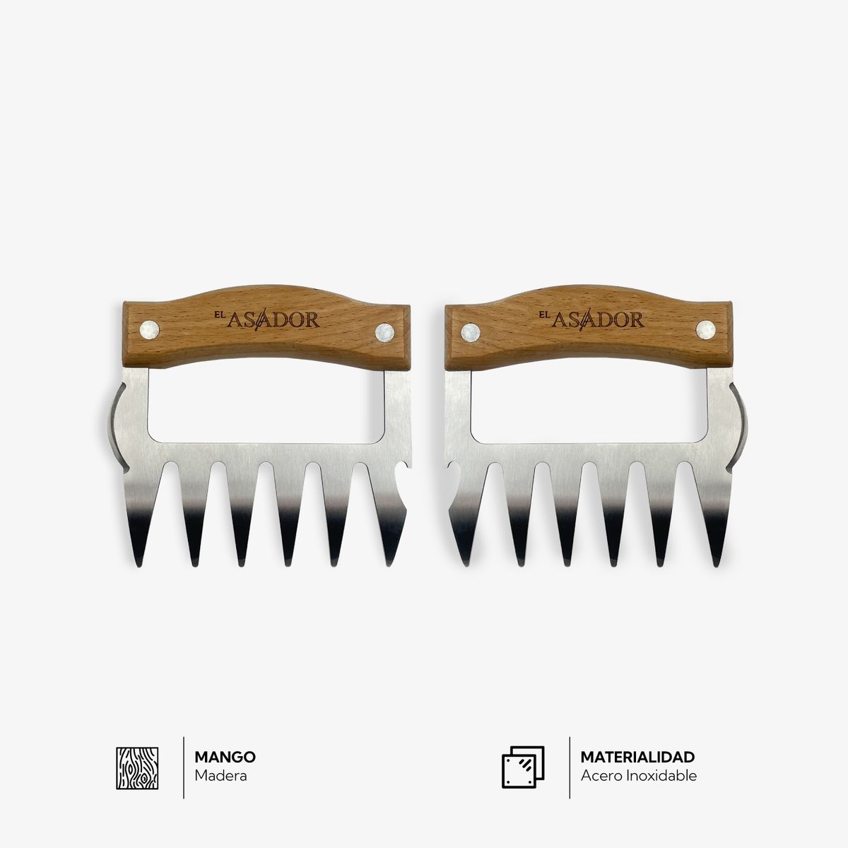 EL ASADOR - Garras de oso parrilleras