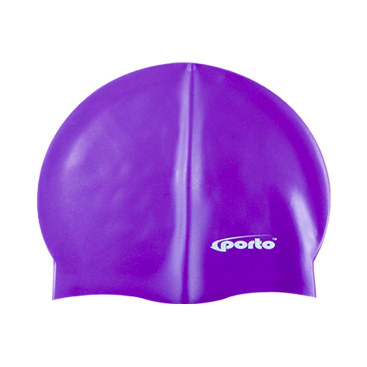 PORTO - GORRO PARA NATACIÓN SILICONA TALLA ESTÁNDAR PORTO PÚRPURA