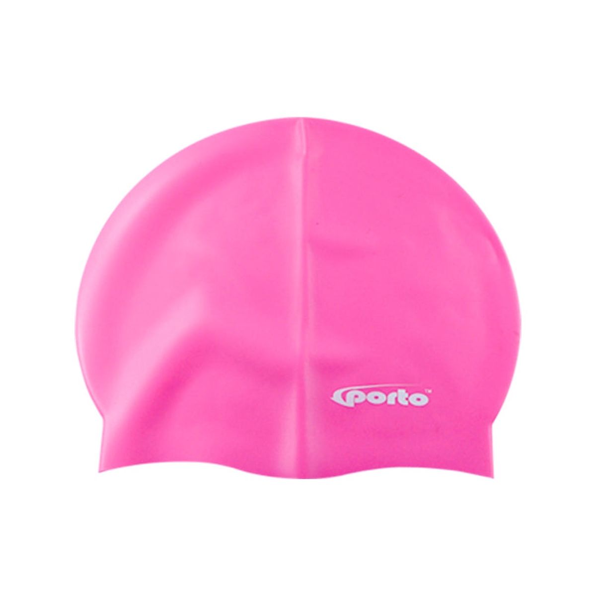 PORTO - GORRO PARA NATACIÓN SILICONA TALLA ESTÁNDAR PORTO ROSADO