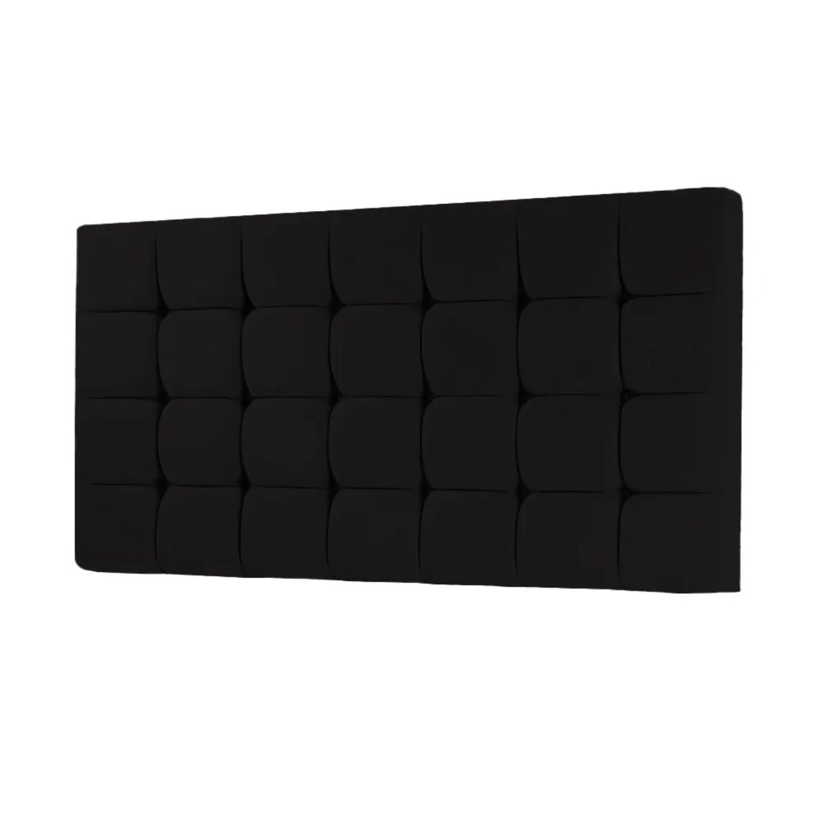 MAVISAC - Cabecera Cubes Plaza King Color Negro - Tela
