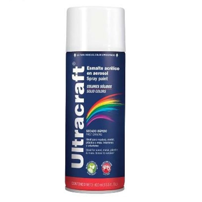 GENERICO - PINTURA EN AEROSOL TRANSPARENTE 400ML, ULTRACRAFT 40041