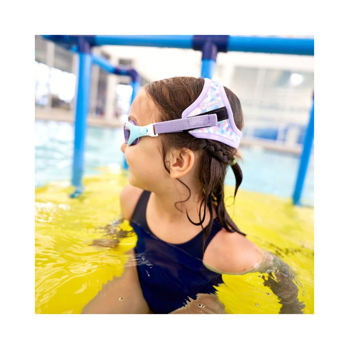 FINIS - Lentes para Natacion Finis Dragonfly Junior Escamas Lavanda