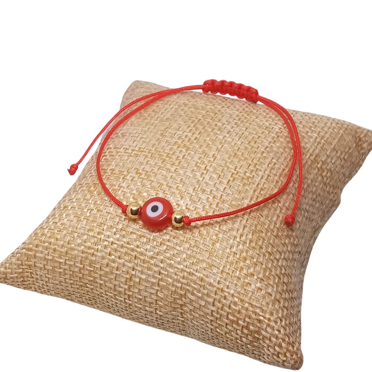 LUCYANA JOYAS Y ACCESORIOS - Pulsera para Parejas de hilo rojo con Ojo Turco - Joyas Lucyana