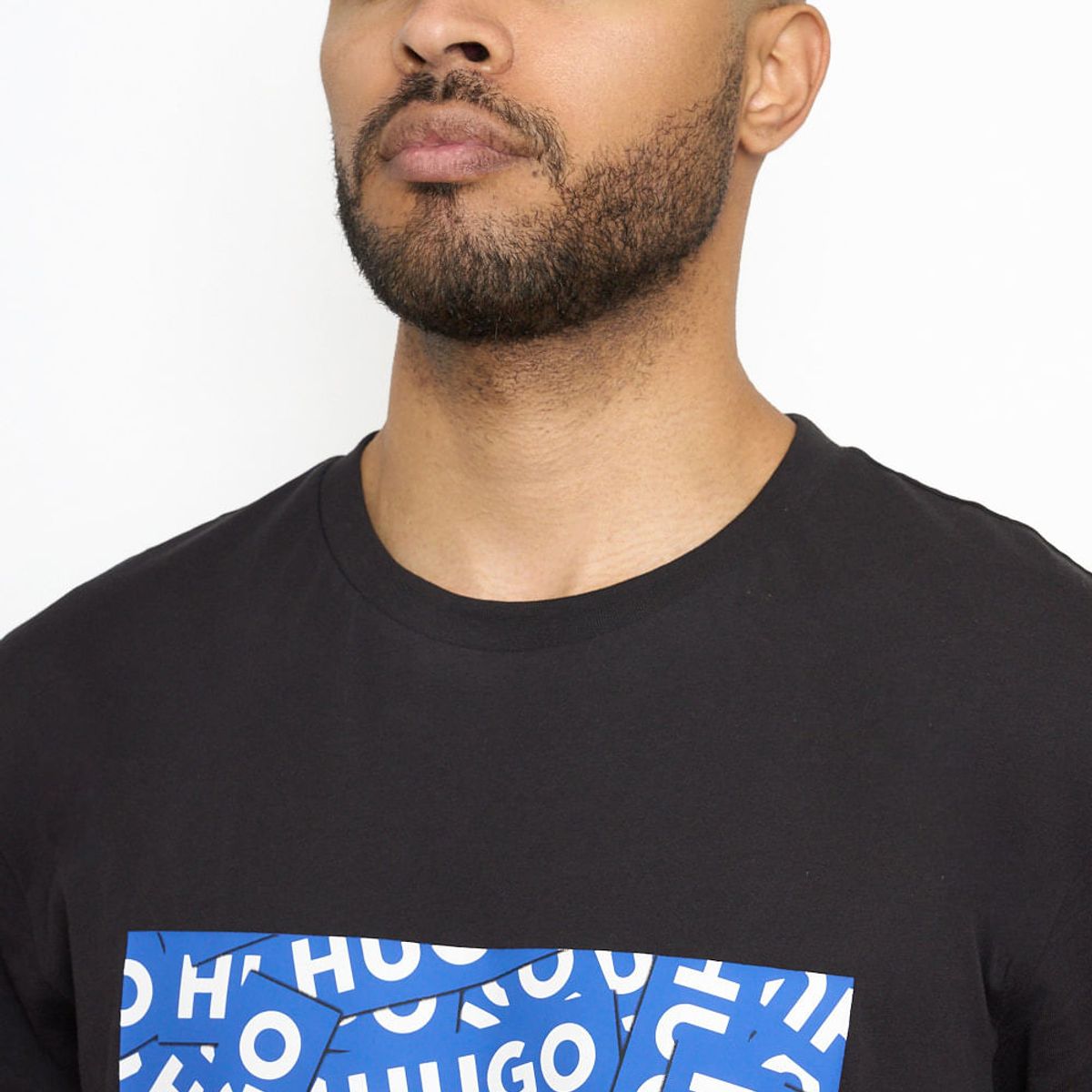 HUGO BOSS - Hugo - Polo de punto de algodón con ilustración del logo