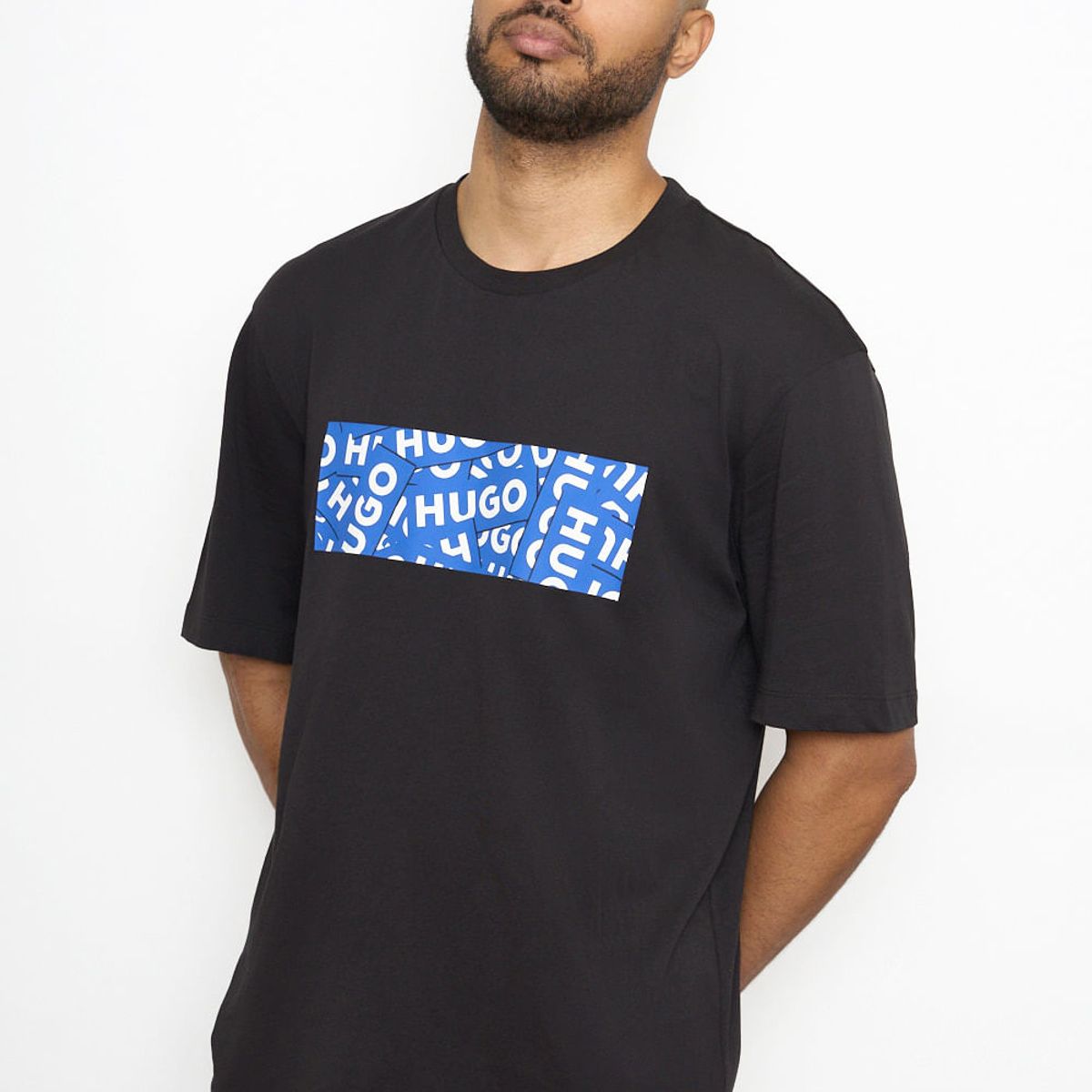 HUGO BOSS - Hugo - Polo de punto de algodón con ilustración del logo