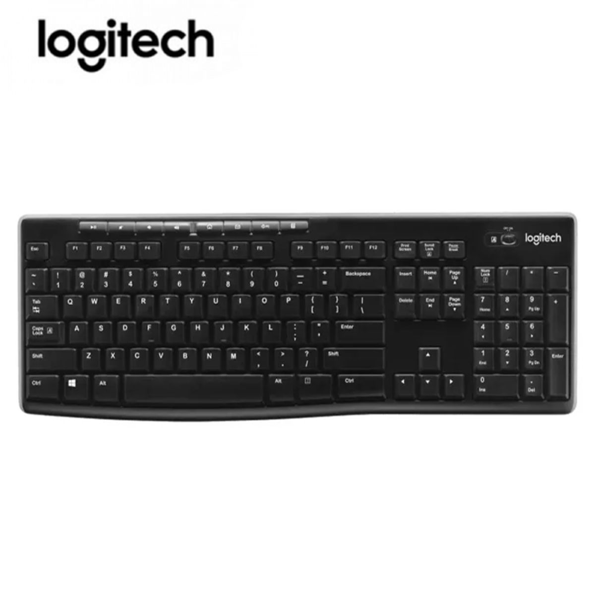 LOGITECH - TECLADO LOGITECH K270 WIRELESS UNIFYING USB SP BLACK
