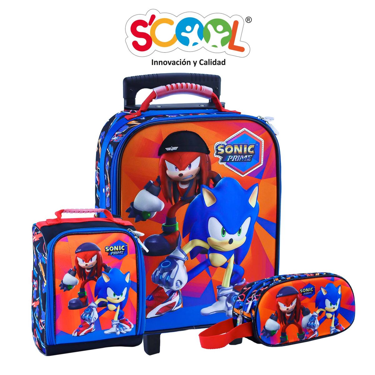 SCOOL - Set Maleta Grande Sonic Magic Premium - Scool