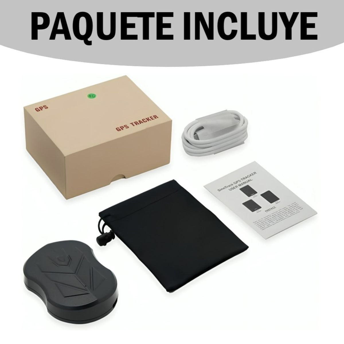 GENERICO - GPS Rastreador ST-905L - 4G magnético