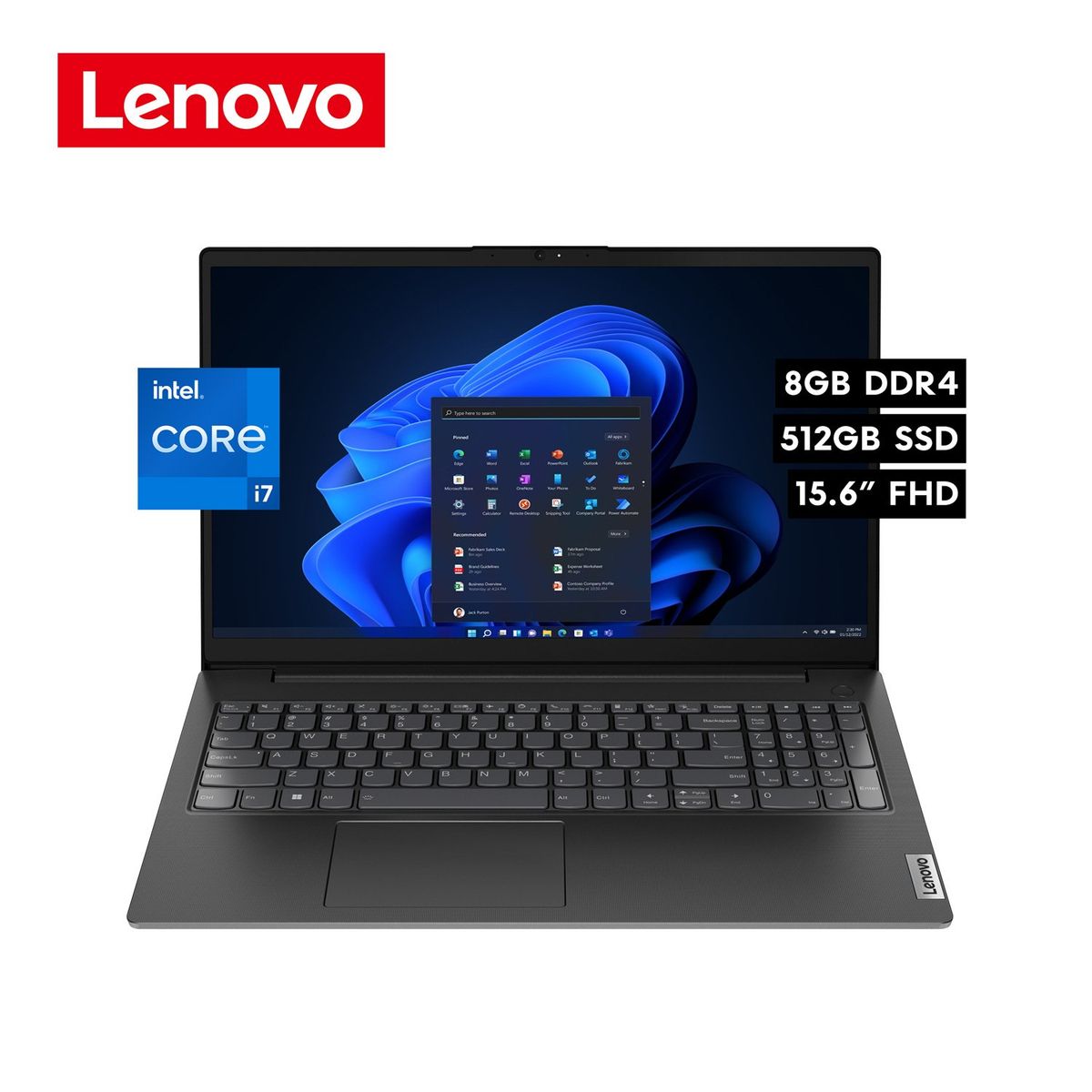 LENOVO - LAPTOP LENOVO V15 G4 IRU I7-1355U 8GB 512GB SSD 15.6 FHD