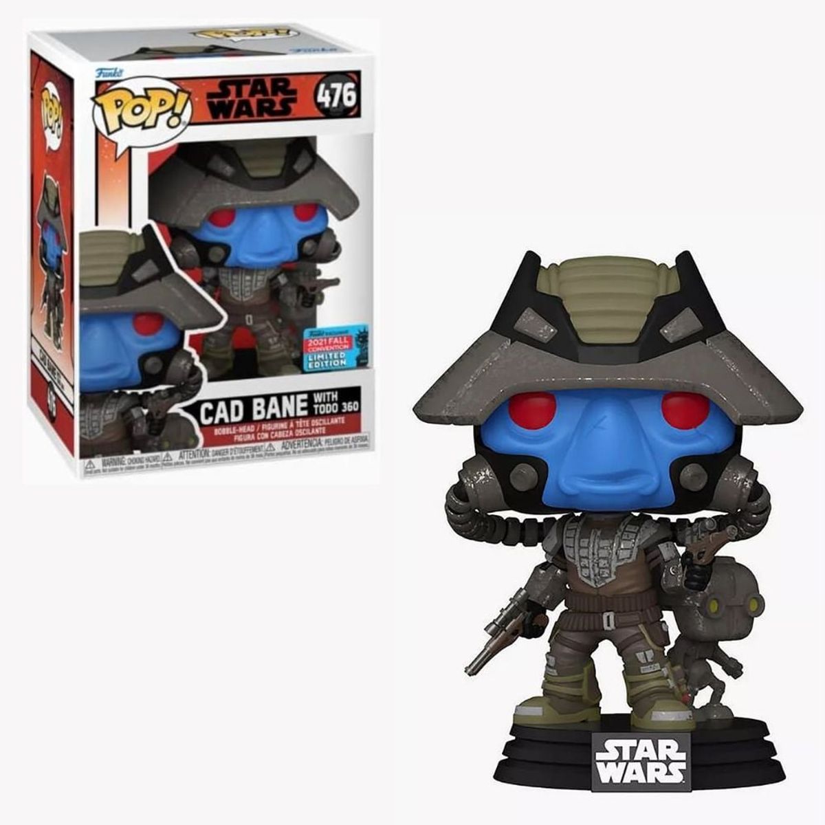 FUNKO - Funko Pop Cad Bane y Todo The Bad Batch