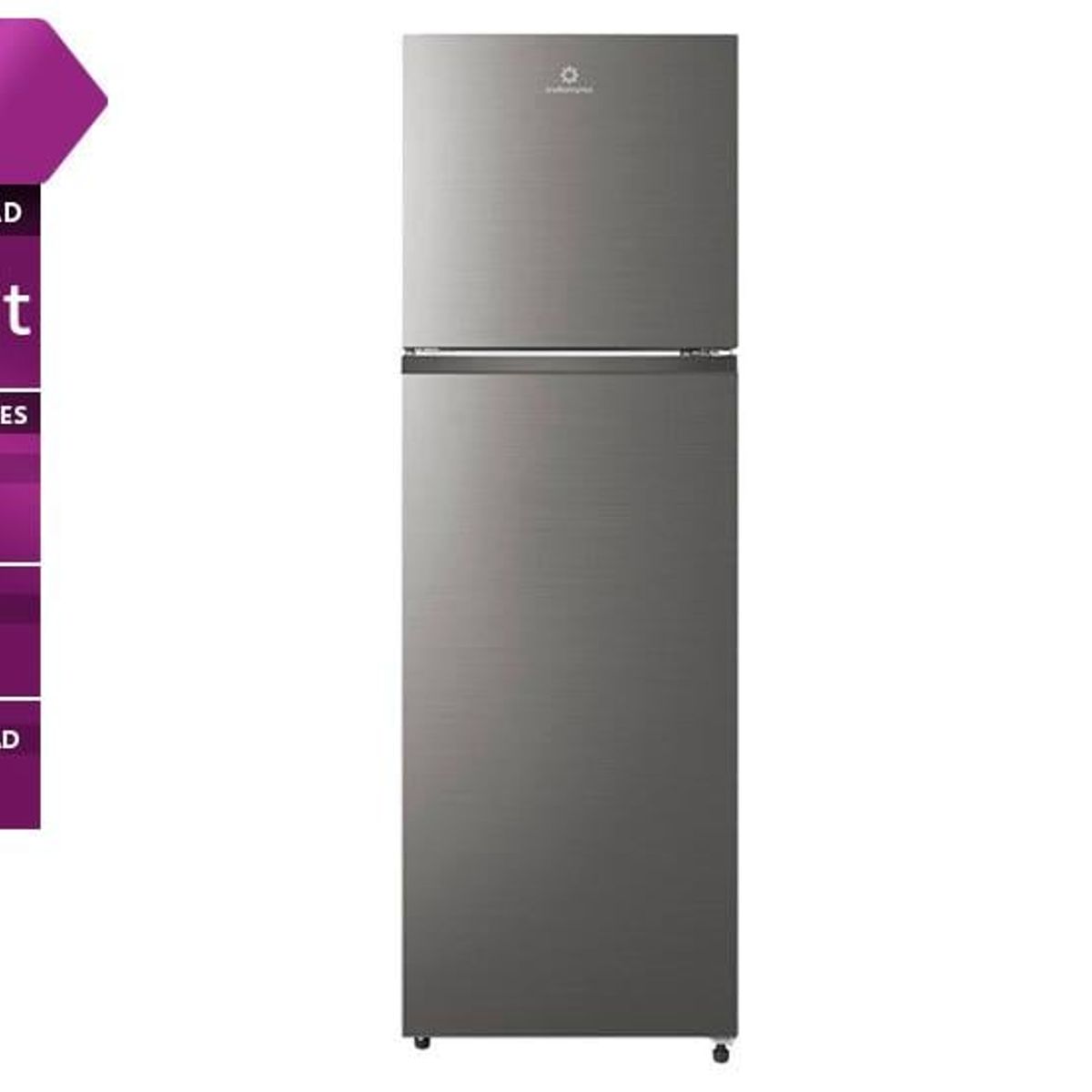 INDURAMA - REFRIGERADORA INDURAMA TOP FREEZER NO FROST RI-389I 246 LITROS Silver