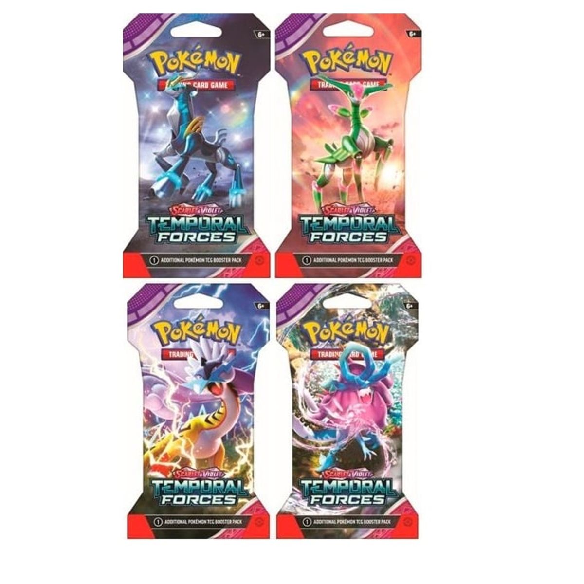 POKEMON - POKEMON TCG SV-TEMPORAL FORCES 1 PACK ENG